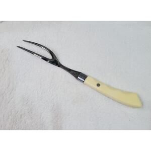 VINTAGE Crown Awards STEAK AND RIB Fork Made in Japan RARE